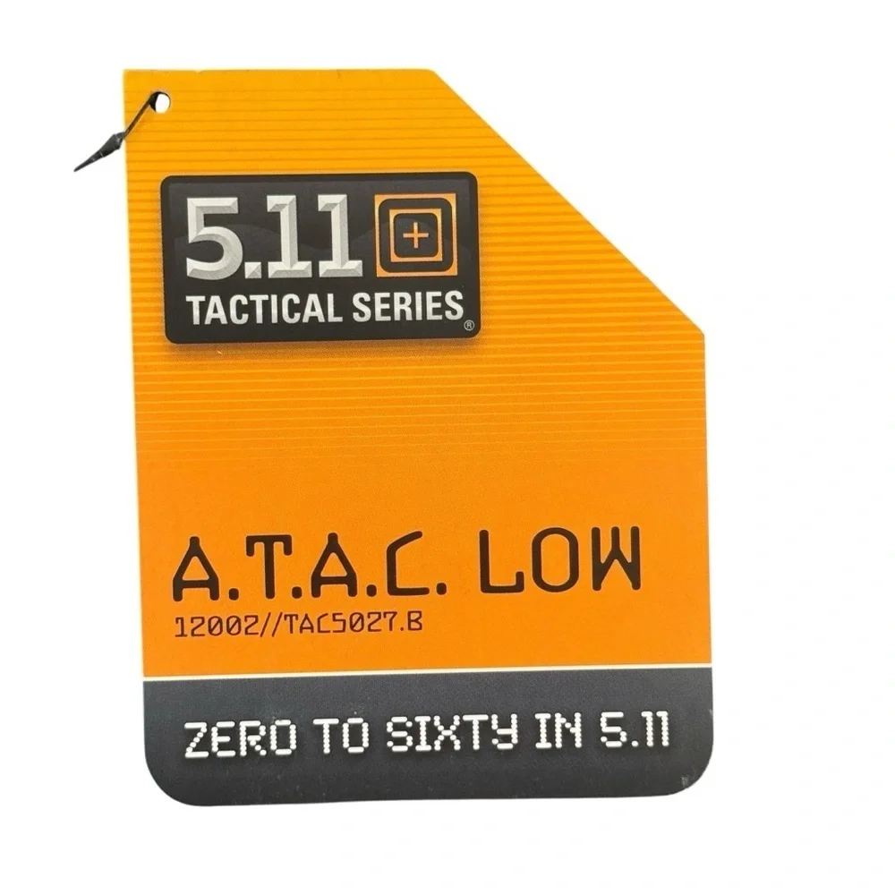 5.11 Tactical A.T.A.C. Low Series Dark Black Boots
